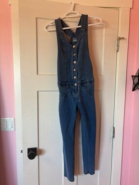 Freddy Blue Denim Jumpsuit Overalls